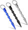 ShipeeKin 3pcs kubotan llavero Kubotan con anilla de seguridad y llavero (ergonómicos)