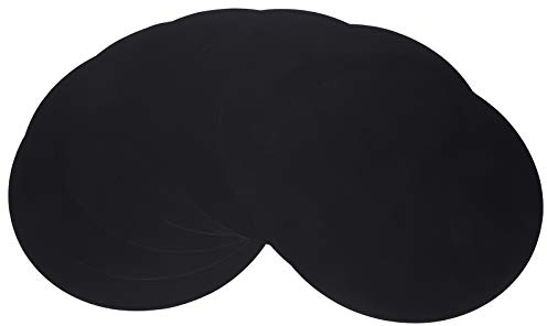 BuyWeek Feuille de Cuisson Reutilisable Poele Tapis de Cuisson, 10 pièces Antiadhésif Réutilisable Durable Poêle à Frire Doublure de Barbecue en Feuille d'Huile de Cuisson pour la Cuisine