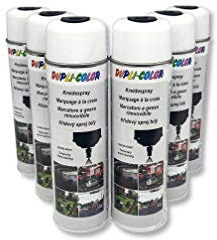 Dupli-Color | 6x Kreidespray 500ml 133985 weiss