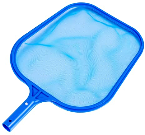 TIENDA EURASIA® Red Recoge Hojas para Piscinas - Estructura de Plástico con Malla Recoge Hojas - Limpieza para Piscinas (29 x 43 cm - Cuadrado)