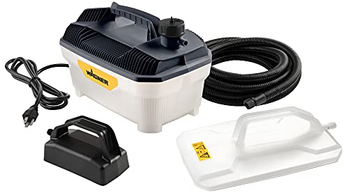 Wagner Spraytech 2418627 725 Wallpaper Steamer, Steam Cleaner for Easy Wallpaper Removal, 2 Steam Plates Included