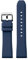 Stailer Uhrenarmband 20mm blau, aus hypoallergenes Fluorelastomer, Ersatzarmband in 20 mm, Rubber Armband mit Edelstahl Metall Schließe für Herren und Damen