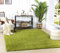 Surya Home Shaggy Berber Teppich - Flauschiger Teppich für Wohnzimmer, Esszimmer, Schlafzimmer, Langflor Hochflor Teppich flauschig - Teppich groß 100x200 cm, Wohnzimmerteppich in Grün