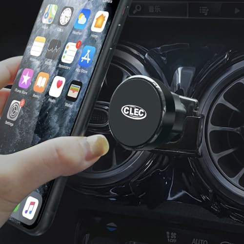 Beerte Support de téléphone de Voiture magnétique Fort pour Mercedes Benz GLB 2019-2024 Support de téléphone de Ventilation d’air de Voiture pour Tous Les Smartphones réglable à 360 degrés
