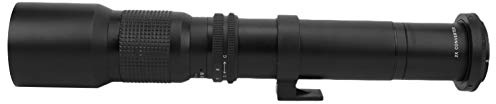 500 Mm F8-F32 Teleobjektiv mit Manueller Fokussierung fürEFS Mount SLR (Black)