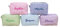 Hainadian Trousse de toilette personnalisée en seersucker, trousse de toilette monogrammée, sac de maquillage brodé, cadeau de mariage, cadeau de demande de demoiselle d'honneur, trousse de maquillage