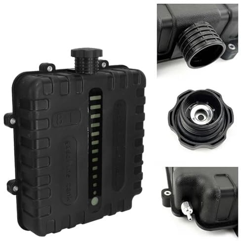 Inscrip Air Diesel Heater Fuel Tank, 8L Air Diesel Heater Fuel Tank, Oil Gasoline Storage With Cap, Air Parking Heater Tank Oil, Car Truck Tank 8L For Car Truck Camper Caravan, Black