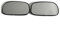 JGGQSY Spiegelglas Ersatz für Nissan Micra K11 1992-2001, beheizbar Ersatzspiegelglas Außenspiegel Verstellbar Geeignet Rückspiegelglas,C/Pair