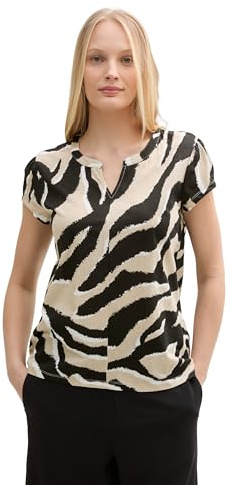 TOM TAILOR Damen T-Shirt mit Muster