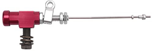 Mocturnity Motorcycle Frizione Idraulica Pompa Freno M10X1.25Mm Cilindro Freno Alluminio Rosso