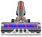 Italdos Bürste kompatibel für Dyson V7 V8 V10 V11 V15 Motorisierte weiche Rolle für Parkett, Fliesen, Hartböden und integriertes Licht