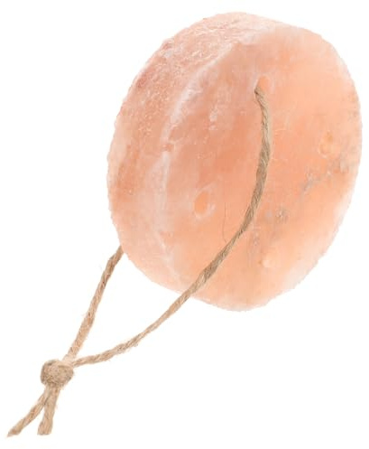 Homoyoyo Mineral Salzleckstein für Kleine Haustiere Wie Hamster und Kaninchen mit Glatter Oberfläche und Grate Praktisches Leckspielzeug für Gebrauch zu Hause