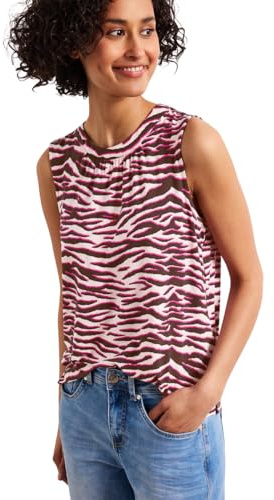 Street One Damen Top mit Rundhals und Print