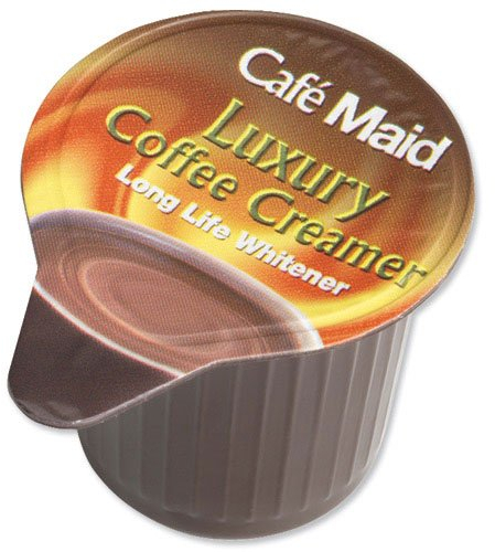 Millac Maid Brown and Creamer Jiggers Long Life 14ml Ref A02082 [Pack 120]