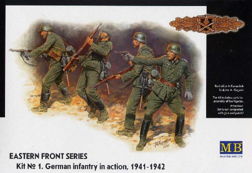 Master Box MB3522 - German Infantry in Action 1941-1942 Eastern Front Series Kit No. 1