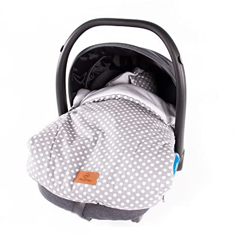 my junior® Schlafsack 5in1 Silver Dots Grey
