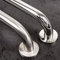 Stahlia Haltegriffe für Senioren Ø 25mm Handlauf Edelstahl glänzend 1000mm Aufstehhilfe Toilette Handtuchhalter Bad Badewannengriff Duschgriff Handgriff