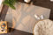 Dekoleidenschaft Outdoor-Teppich Beige aus recyceltem Polypropylen, 120x180 cm, wetterfest für Draußen, Garten, Balkon & Terrasse, Balkonteppich, Gartenteppich, Terrassenteppich
