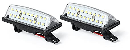 Led Kennzeichenbeleuchtung von Recambo kompatibel für Toyota Starlet | Typ P9 | BJ 1996-1999