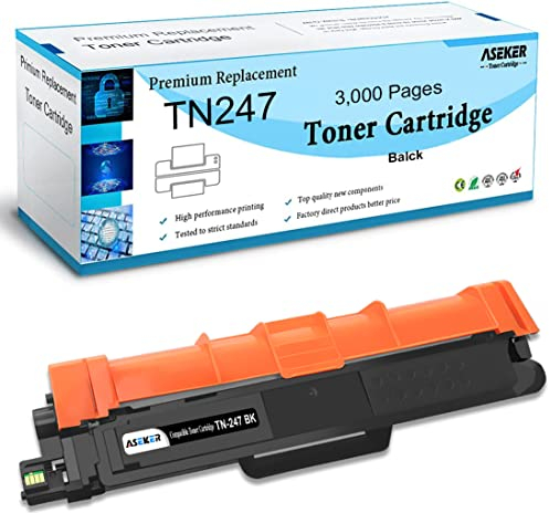 Schwarz Kompatibel TN-247 TN247 TN-243 TN243 Tonerkartusche für Brother DCP-L3510CDW DCP-L3550CDW MFC-L3710CW MFC-L3730CDN MFC-L3750CDW MFC-L3770CDW HL-L3210CW HL-L3230CDW HL-L3270CDW （ TN-247BK ）