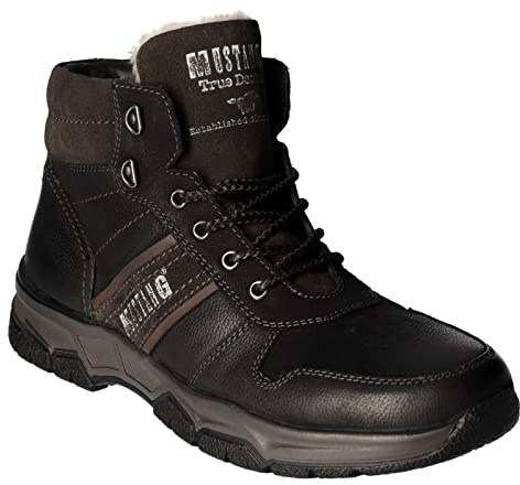 MUSTANG 4942-601 Herren Stiefelette, EU 43