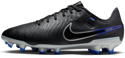 Nike Herren Legend 10 Fussballschuh, Black/Chrome-Hyper Royal, 47 EU