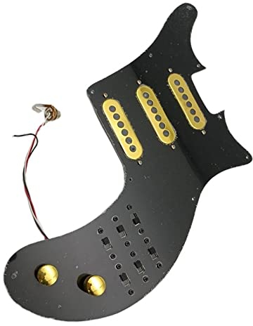Vorverdrahtetes Schlagbrett Für Gitarre. Vorverdrahteter Tonabnehmer-Kabelbaum, Schweißkabelbaum-Set vorverdrahtetes Pickguard-Set