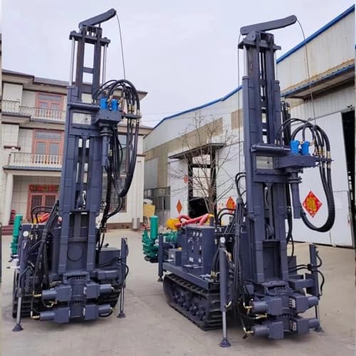 Air Compressor 3D Rotary Drill Rig Equipment Construction Works Truck Diamond Mine Machine Water Rock Core Well Drilling Rigs
