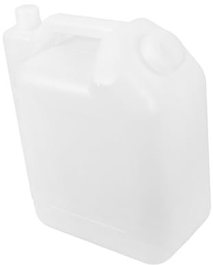 BESPORTBLE Bidón De Aceite Para Motosierra y Motor 2 Tiempos 4l Abs Tapa Hermética Para Mezcla Combustible Gasolina Uso Exterior Campo Jardín