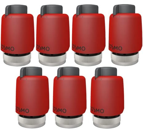 7x COSMO Standard Stellantrieb 230V IP54 M30x1,5mm, stroml. zu, man. Arretierung CTS230N