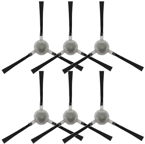 DianSung 6 pezzi di accessori Set spazzole laterali per Lefant M310 M210P M210 M210S M210B M213 M213S M2, per OKP Life K2 K3 K3A K4 K5 aspirapolvere, ricambio morbide e di alta qualità