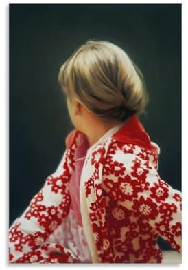 Betty Gerhard Richter Maler-Poster, Leinwand, Wandkunstdrucke, Poster, Foto, Gemälde, Poster, Raumdekoration, 40 x 60 cm