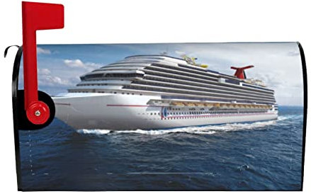 Design Name Briefkastenabdeckung, magnetische Briefkastenabdeckung, Gartendekoration, große Größe 65,5 x 53,3 cm