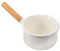 CONGARTENO Padella Antiaderente Per Alimenti Snow Pan Da 1000 Ml Manico Robusto Bianca