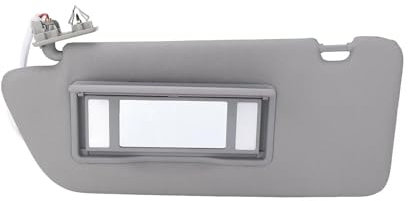 ZSHYTWE Parasol Parasol Interior Izquierdo para Coche, Parasol De Protección Solar, ABS, Repuesto para Peugeot 2008 3008 301 308 308S 408 508 Coche Parasol