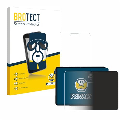 BROTECT Blickschutzfolie für OnePlus Pad 3 | Anti-Spy Displayschutz Made in Germany Tablets Privacy Screen Protector Sichtschutz Blaulichtfilter Klare Folie