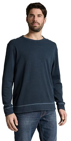 TOM TAILOR Herren Basic Longsleeve