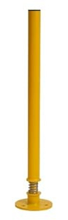 The Ramp People Fixed Spring Back Security Bollard - Yellow Post
