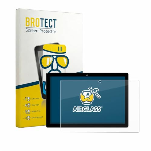 BROTECT Schutzglas für Crelander T40 10.1 | Transparenter Displayschutz Made in Germany Schutzfolie Panzer Folie Glas 9H Anti-Fingerprint Einfache Montage Clear