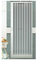 L R Box Doccia Estensibile a Soffietto in PVC Bianco Cm 75 x 185 H