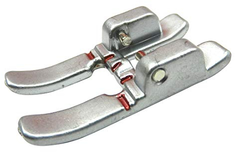 sewingfootdirekt Offener Applikationsfuß Nähfuß für Pfaff Nähmaschine (mit IDT™ System 6 mm)