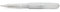 Kaweco FROSTED SPORT Rollerball Natural Coconut I Gel- / Kugelschreiber aus hochwertigem Kunststoff mit Keramikkugel I Trendiger Kuli in Weiß I 13 g Tintenroller mit 0.7 mm Mine I Gelroller 13,5 cm