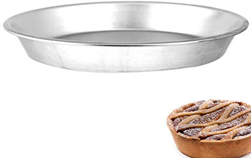 Pentalux - Stampo CROSTATE Quiche TEGLIA per PASTIERA NAPOLETANA in Alluminio Diametro 26 CM