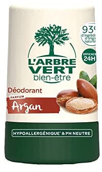 L'ARBRE VERT Déodorant bille Argan - 50 ml