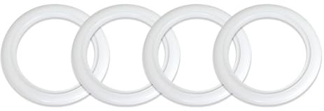 4x Weißwandringe Weißwandreifen Echt Gummi Auto Tuning