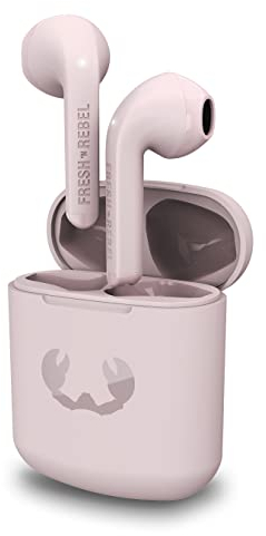 Fresh ´N Rebel Auricolari True Wireless con 24 Ore di Riproduzione, Controllo touch e Assistente vocale (Twins 1, Smokey Pink)
