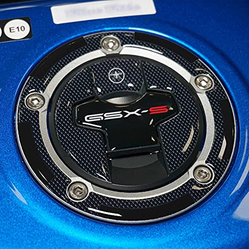 labelbike - 3D Harz Aufkleber Dekoration und Schutz des Motorrad-Tankdeckels kompatibel mit Suzuki GSX-S 950 2021-2024