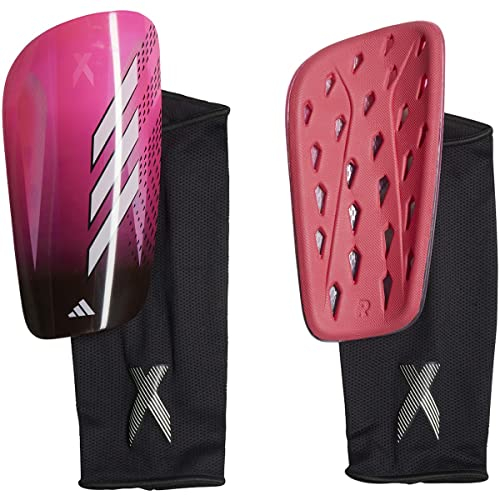 adidas Unisex-Erwachsene X League Schienbeinschoner Team Shock Pink/Zero Metallic/Schwarz Gr e L