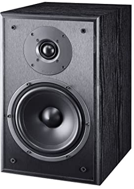 Monitor S30 Black Pair, Farbe:Schwarz | 2-Wege-Bassreflex-Regallautsprecher-Paar mit 17-cm-Tieftöner und 28-mm-Hochtöner für Stereo und Heimkino.