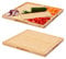 Modern Square Bamboo Cutting Board with Containers, 100% Organic Cheese Board & Serving Platter, Reversible Wooden Cutting Board for Kitchen, 14 x 14 Chopping Board, Mawazo Original British Design